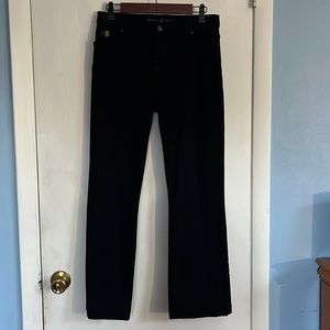 BLACK SECOND YOGA JEANS